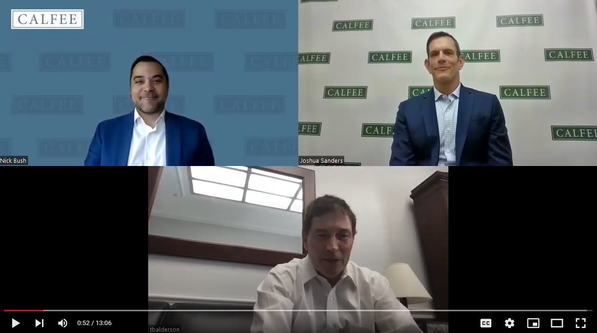 Calfee NOW Congressman Troy Balderson on Intel Calfee